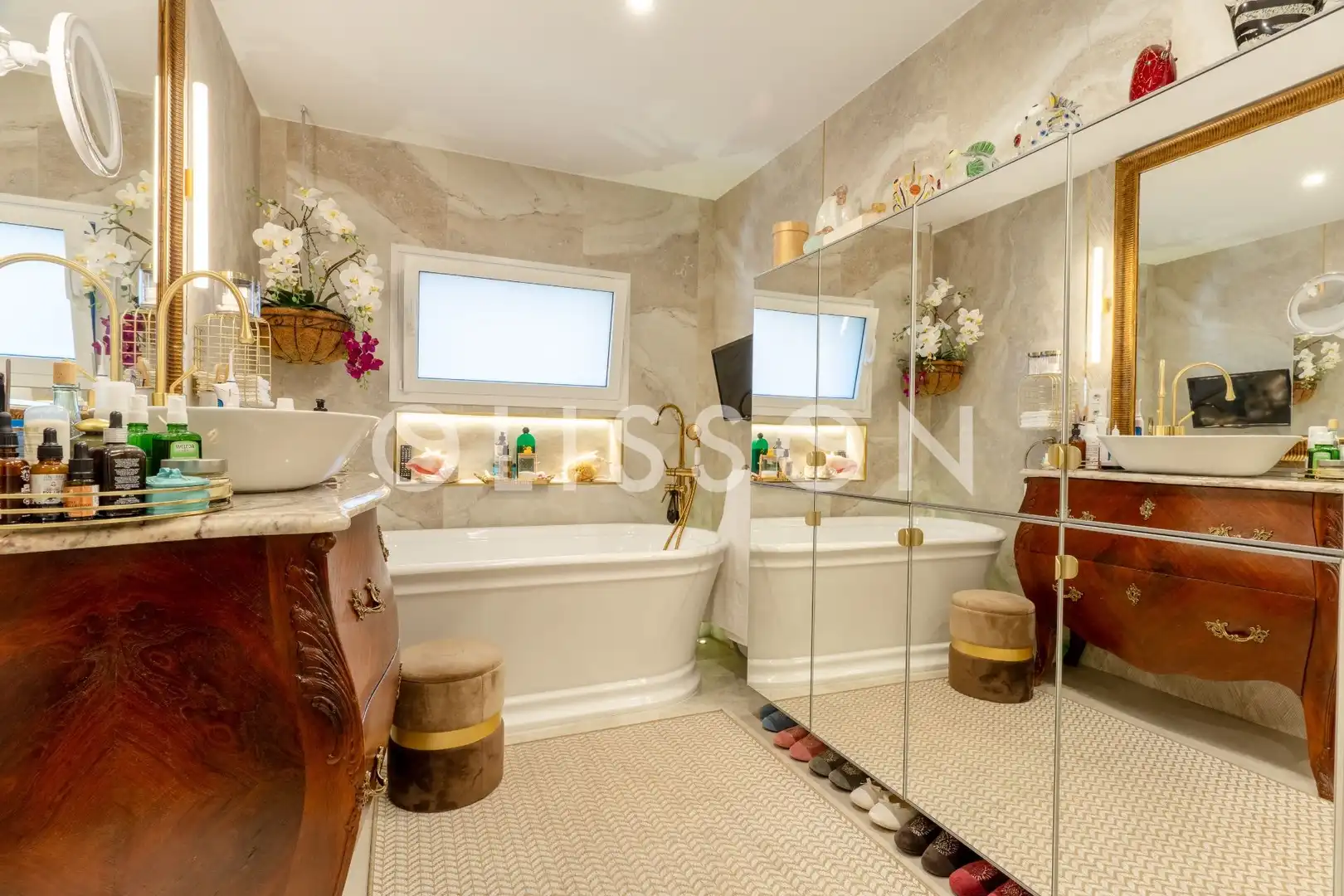 Baño de Casa o chalet en venta en Madrid con Aire acondicionado, Calefacción y Jardín privado