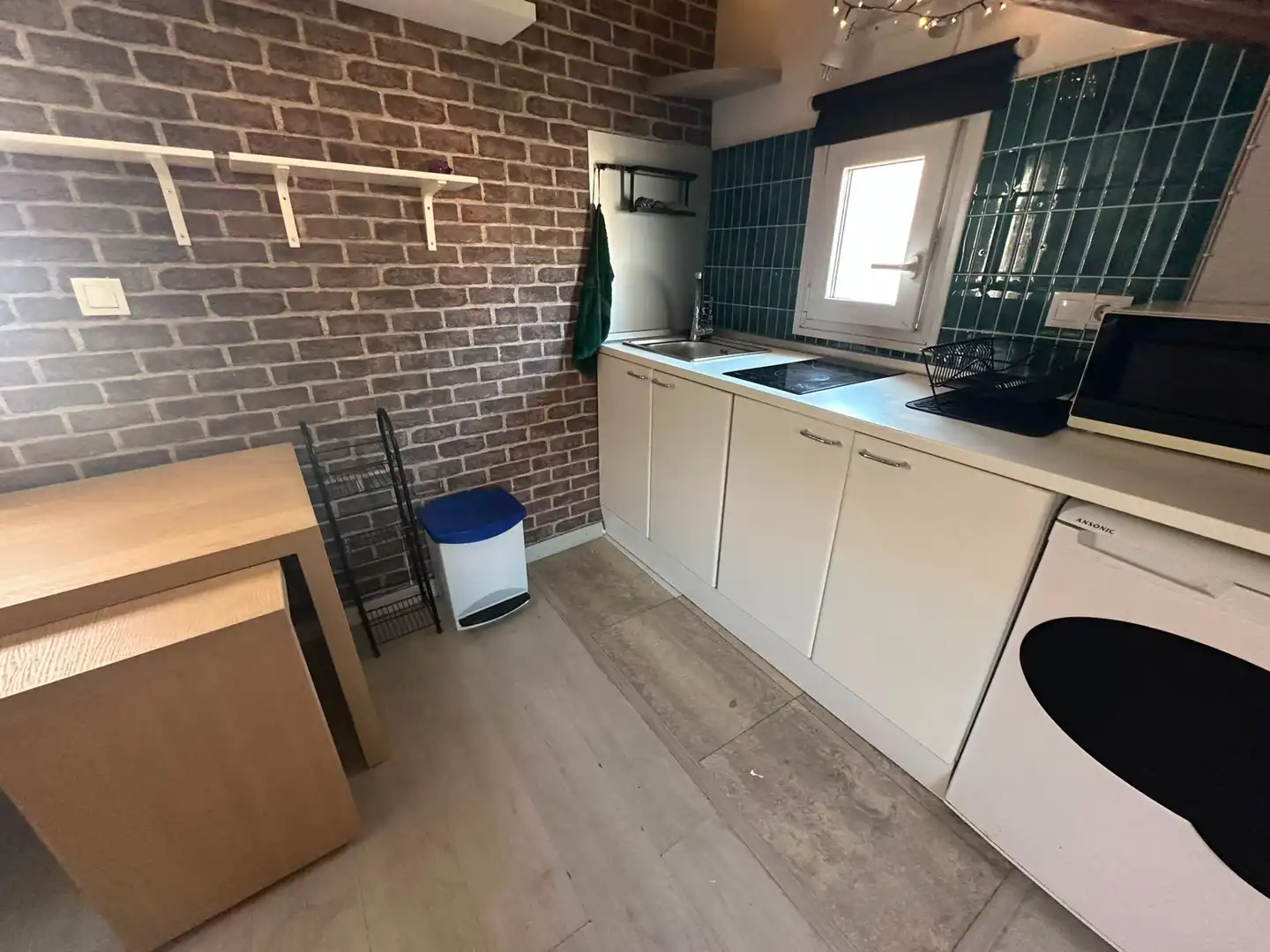 Küche von Wohnung zum Verkauf in Madrid mit Klimaanlage, Möbliert und Ofen