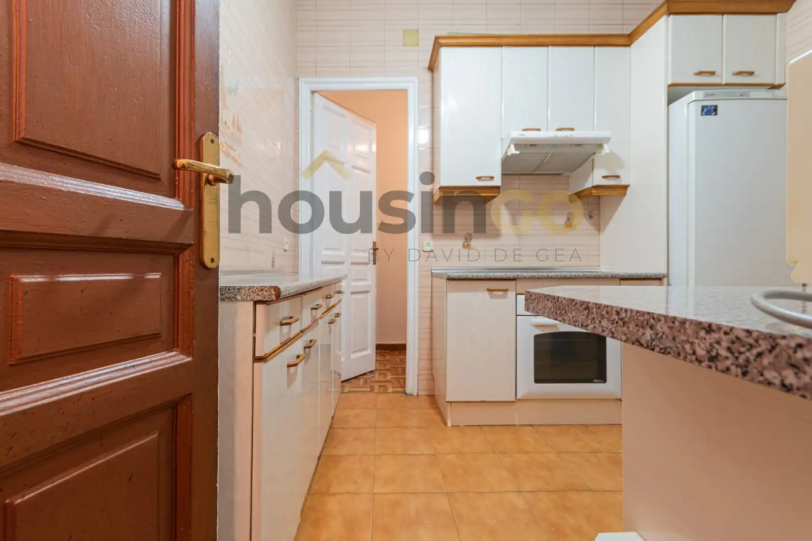 Kitchen of Flat for rent in Madrid  with Heating, Parquet flooring and Furnished