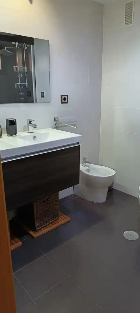 Bathroom of Flat for rent in Murcia  with Air Conditioner and Furnished