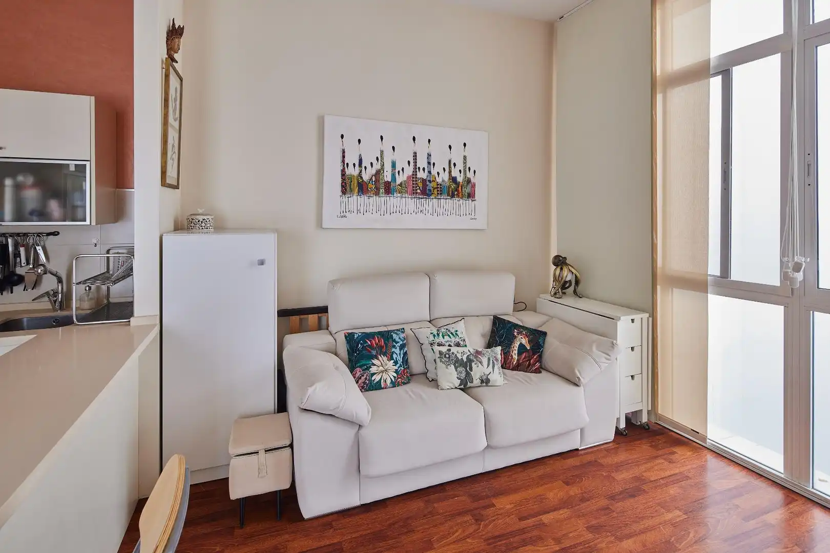 Sala de estar de Piso en venta en Cádiz con Aire acondicionado, Calefacción y Parquet