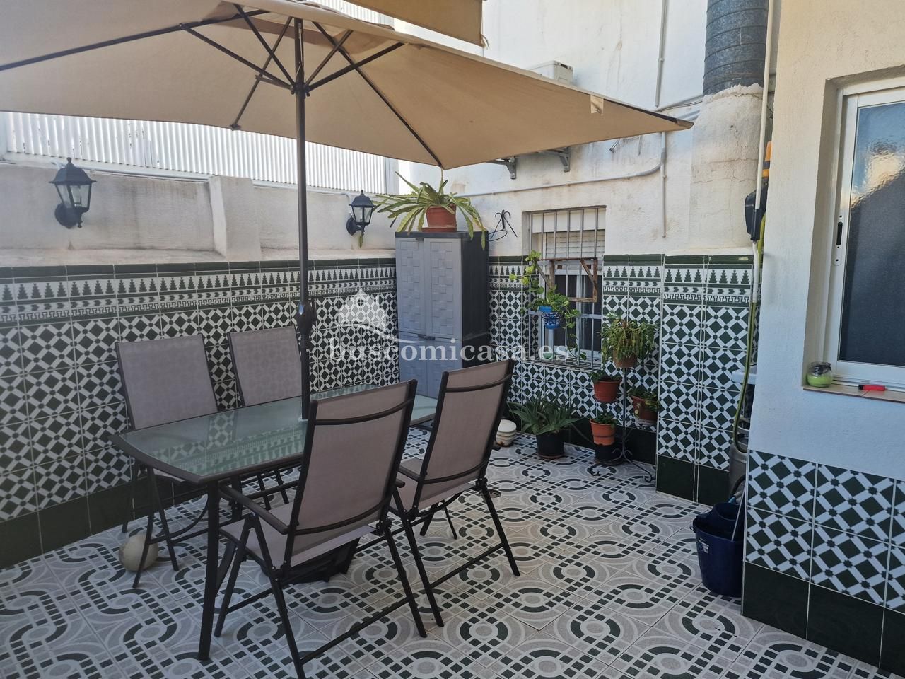 Terrace of Single-family semi-detached for sale in  Jaén Capital  with Air Conditioner, Heating and Terrace