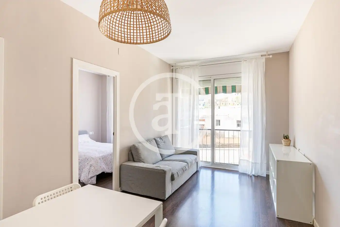 Bedroom of Flat for rent in  Barcelona Capital  with Furnished, Oven and Washing machine