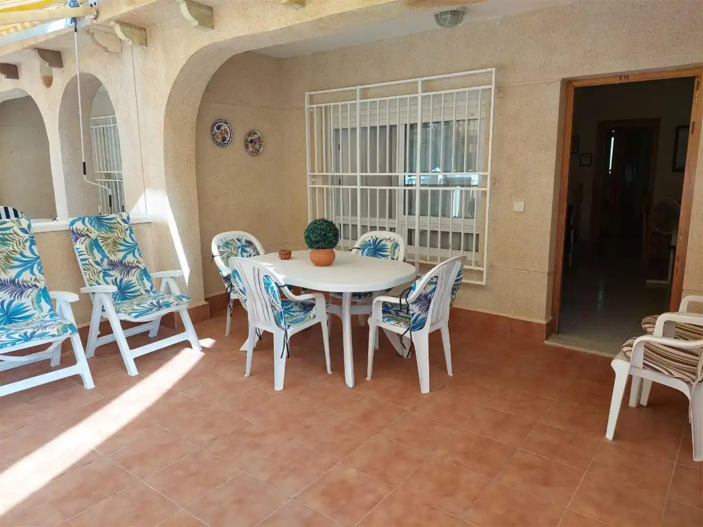Terrassa de Casa o xalet en venda en La Manga del Mar Menor amb Piscina
