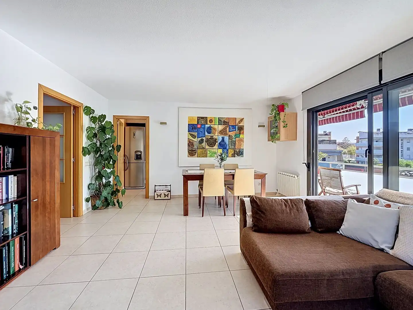 Sala de estar de Dúplex en venta en Montornès del Vallès con Aire acondicionado, Calefacción y Terraza
