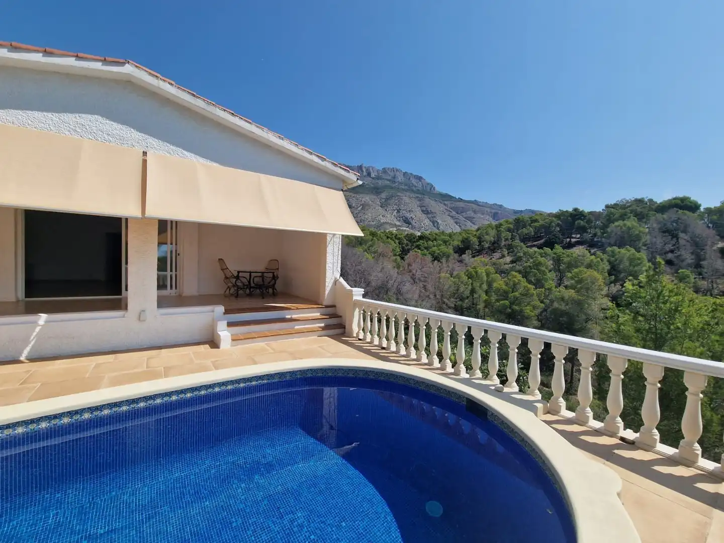 Vista exterior de Casa o chalet de alquiler en Altea con Aire acondicionado, Calefacción y Jardín privado