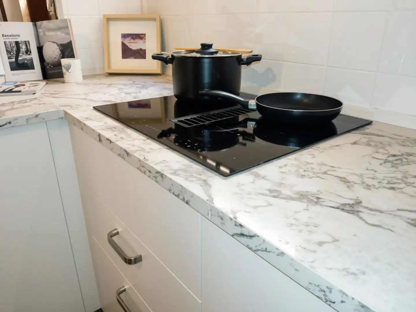 Kitchen of Flat for share in Guadalajara  with Heating, Parquet flooring and Furnished