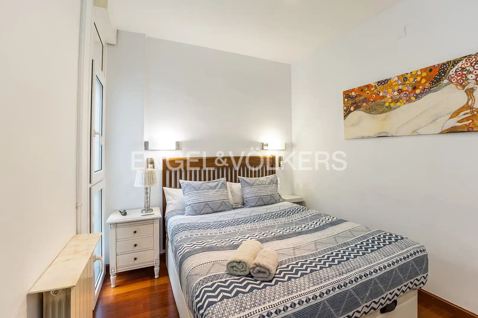 Bedroom of Flat for sale in Barcelona  with Air Conditioner, Heating and Parquet flooring