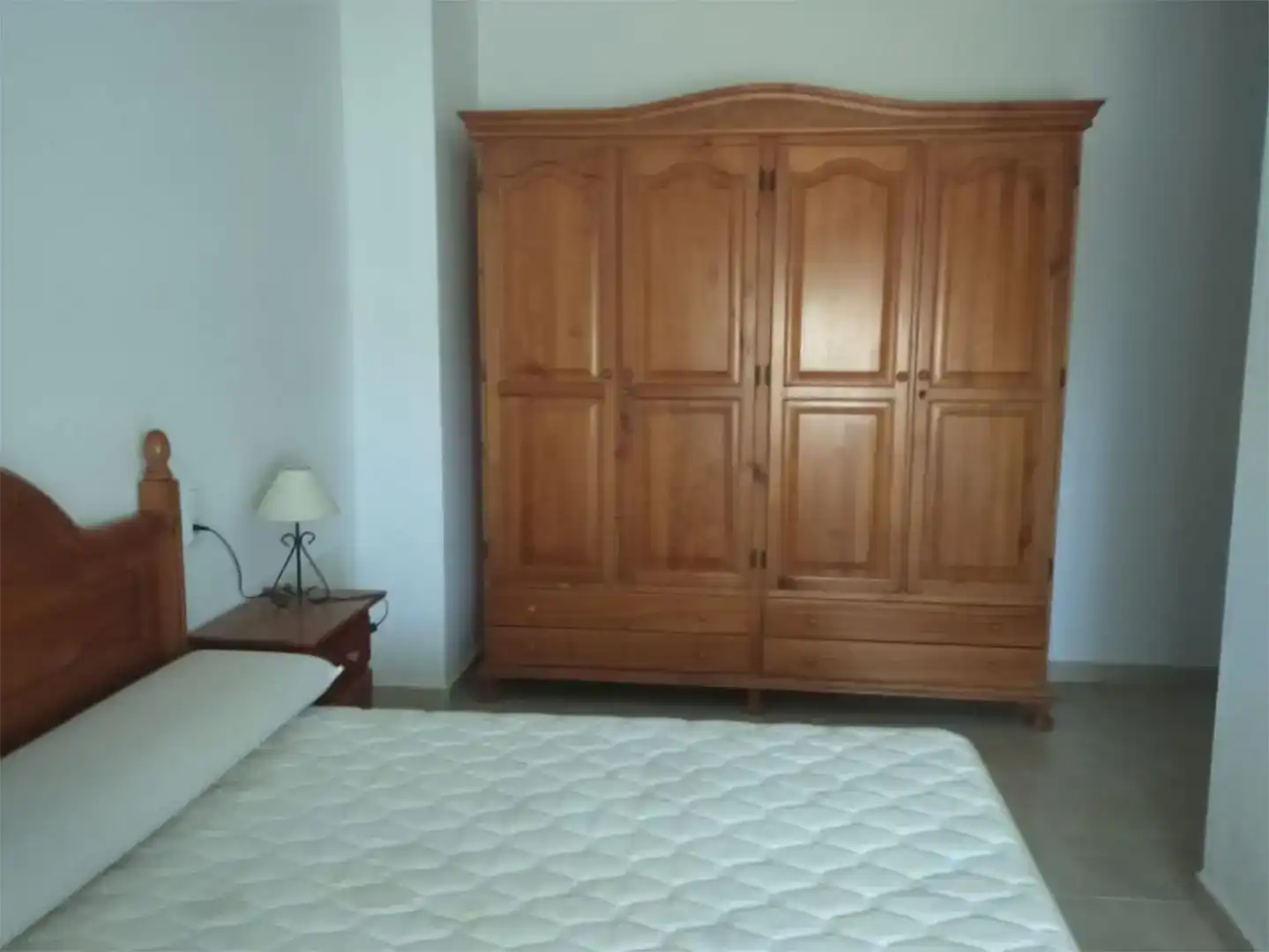 Schlafzimmer von Wohnung zur Miete in Fregenal de la Sierra mit Klimaanlage und Balkon