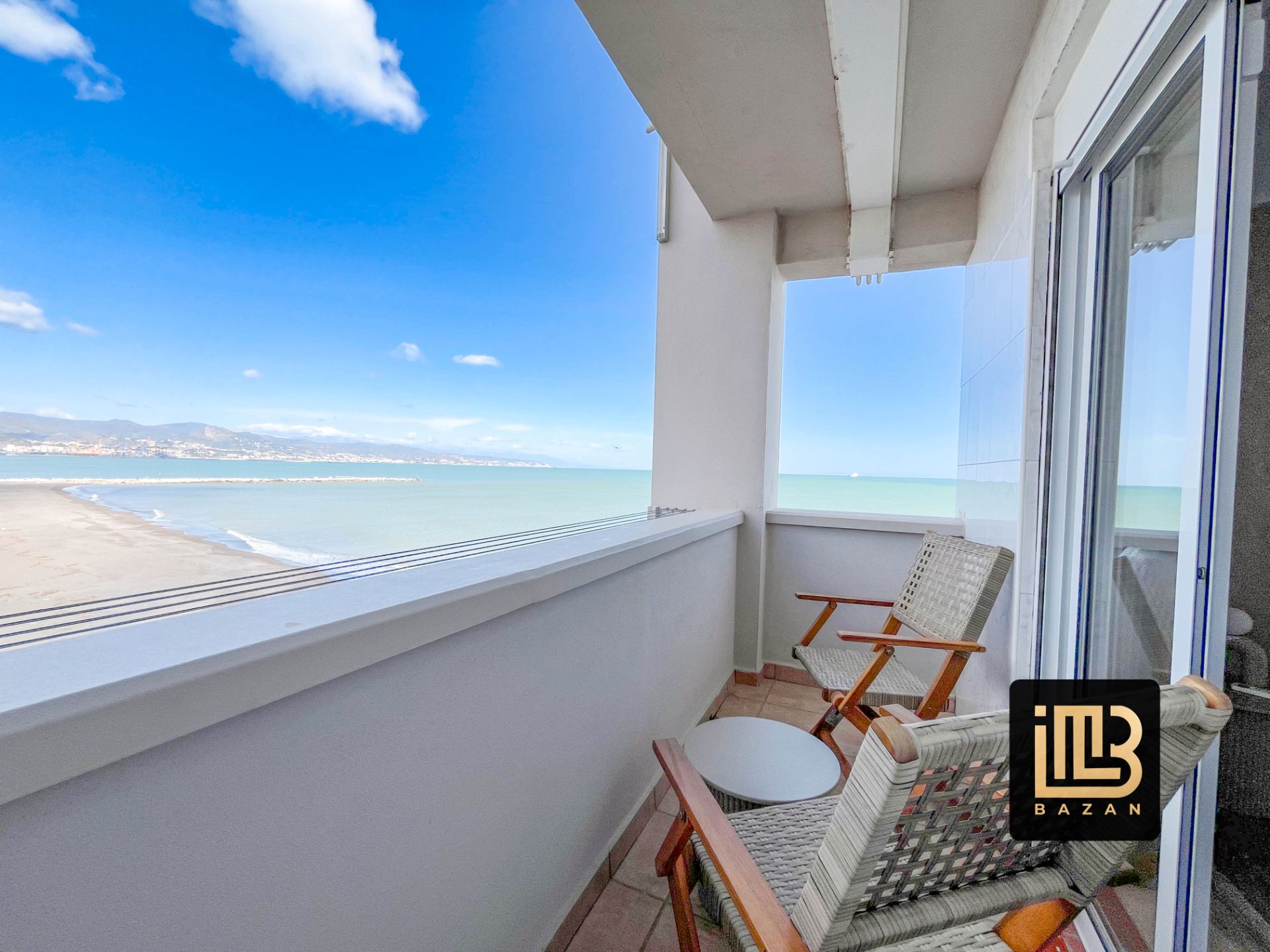 Terraza de Piso de alquiler en Málaga Capital con Aire acondicionado, Calefacción y Parquet