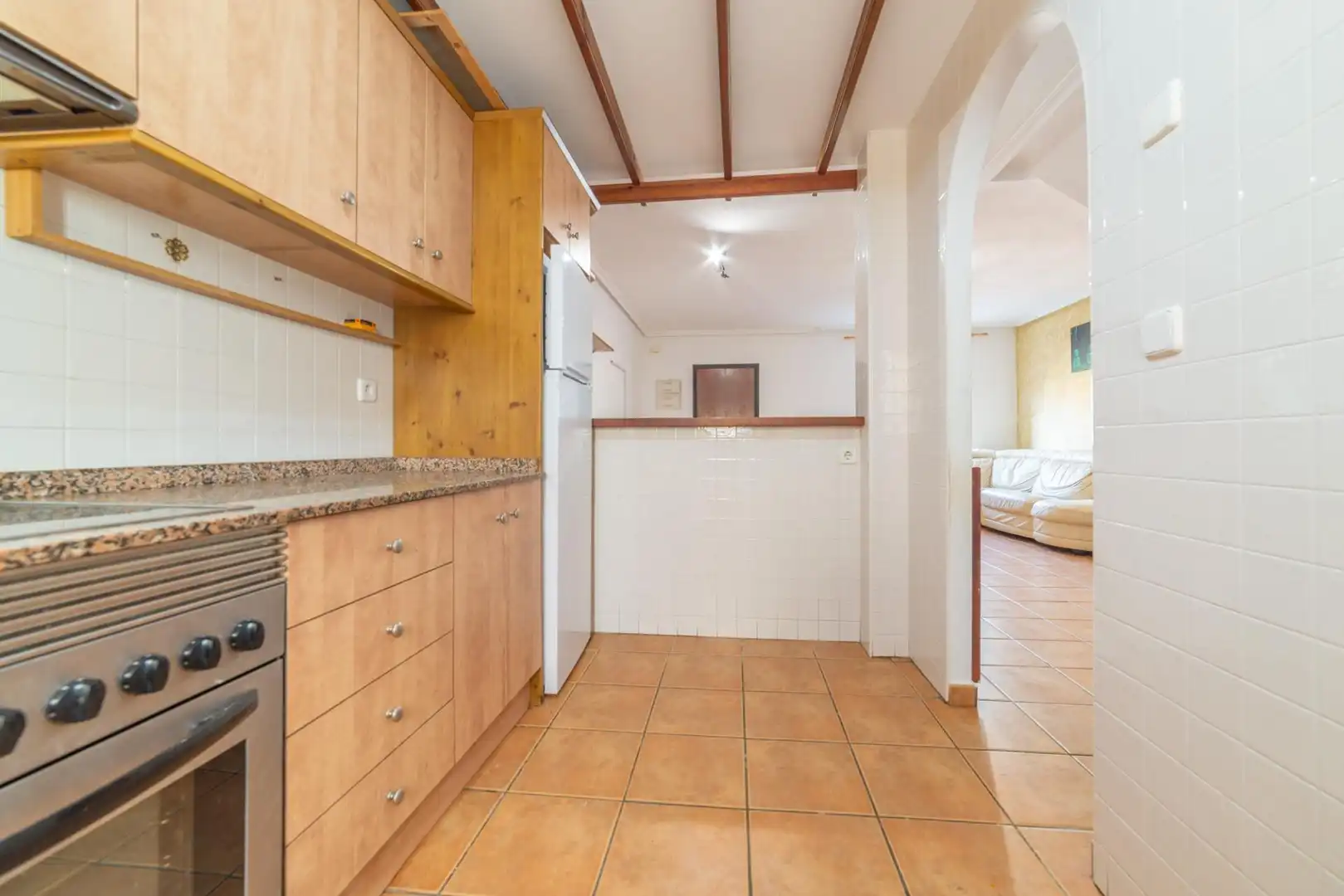 Kitchen of Detached homes for sale in San Javier  with Furnished, Balcony and Community pool
