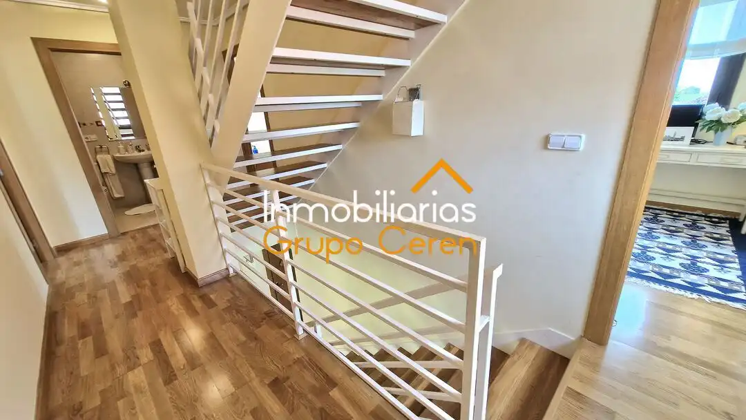 Vista exterior de Casa adosada en venta en Cirueña con Calefacción, Jardín privado y Terraza