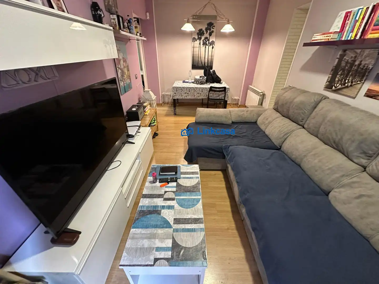 Sala d'estar de Pis en venda en Madrid amb Calefacció i Terrassa