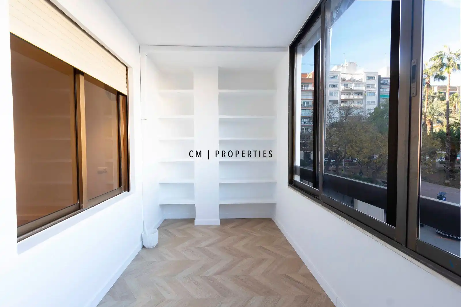 Bedroom of Flat for sale in Valencia  with Air Conditioner, Heating and Parquet flooring
