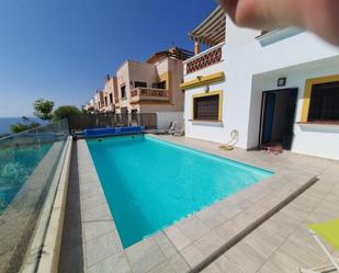 Swimming pool of House or chalet for sale in Vélez-Málaga  with Air Conditioner, Terrace and Swimming Pool