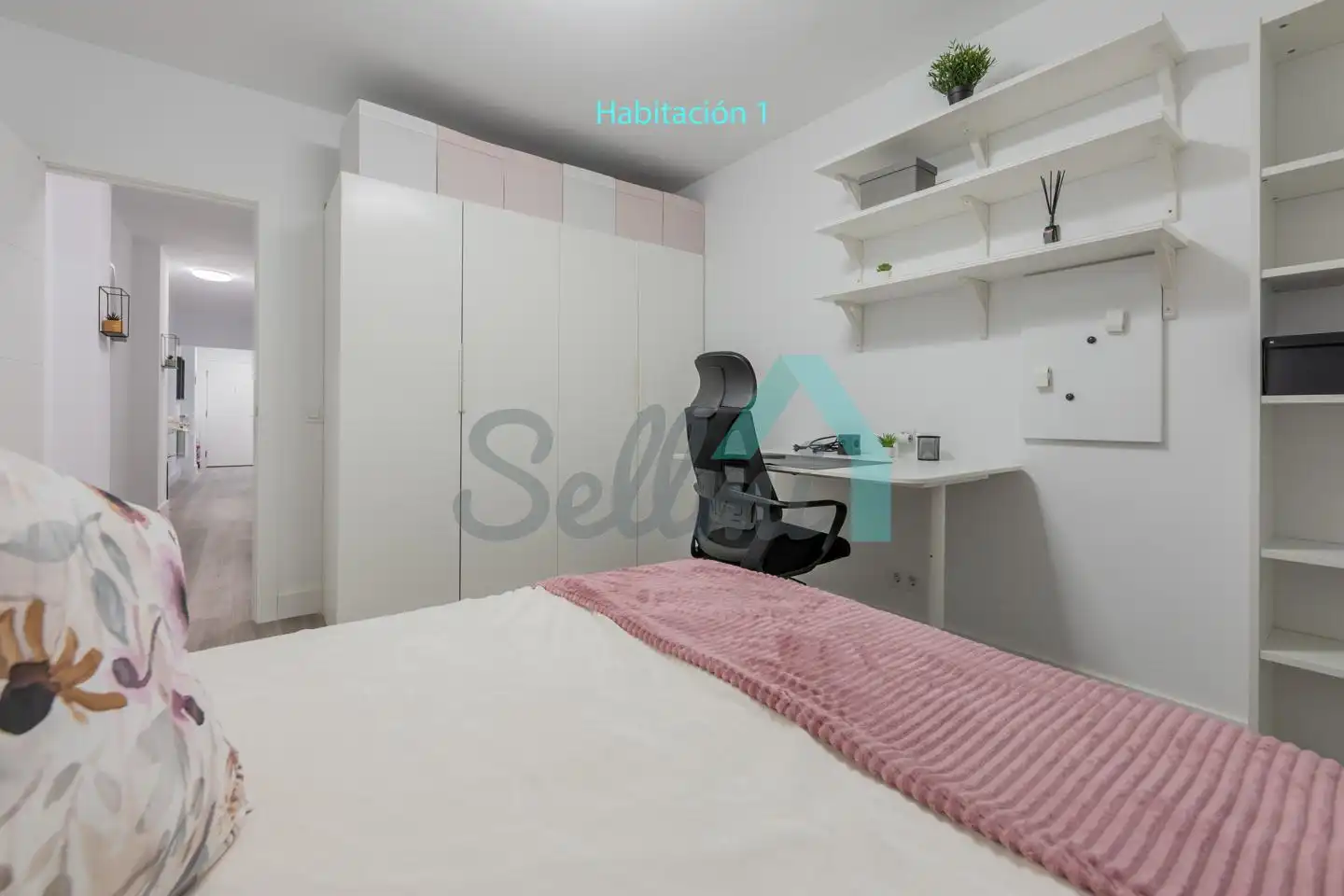 Habitación de Piso para compartir en Oviedo  con Calefacción y Amueblado