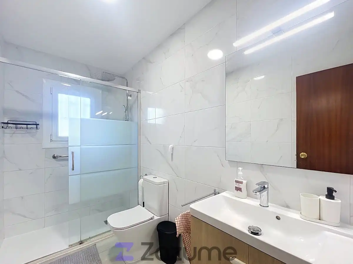 Bathroom of Houses for rent in Calafell  with Air Conditioner, Heating and Private garden