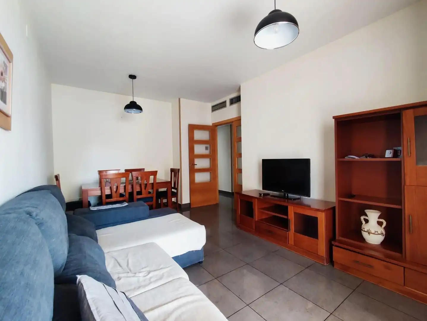 Sala de estar de Apartamento en venta en Benidorm con Aire acondicionado, Calefacción y Jardín privado