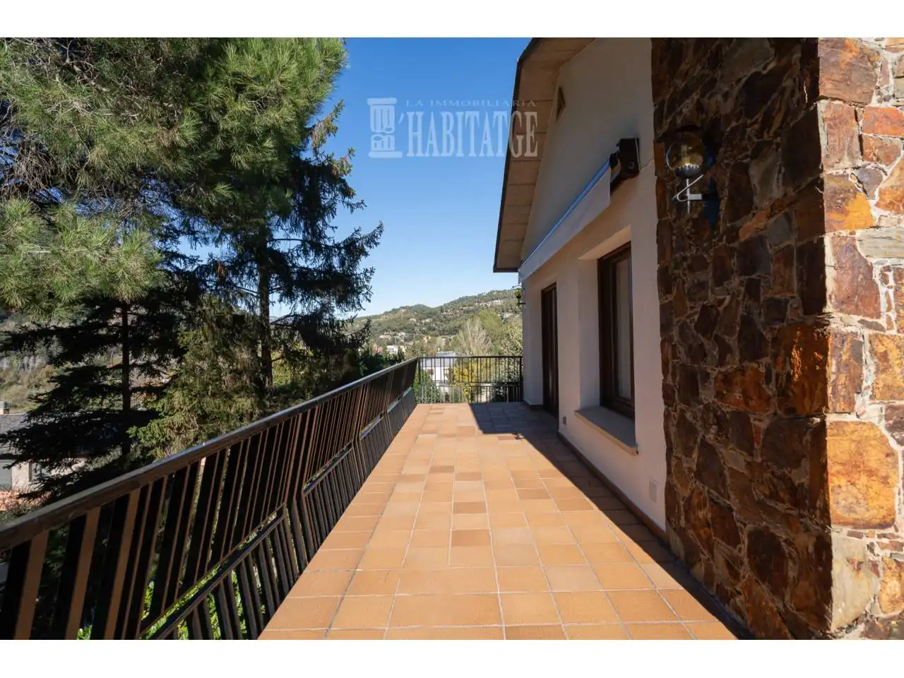 Terraza de Casa o chalet en venta en Aiguafreda con Aire acondicionado, Calefacción y Jardín privado