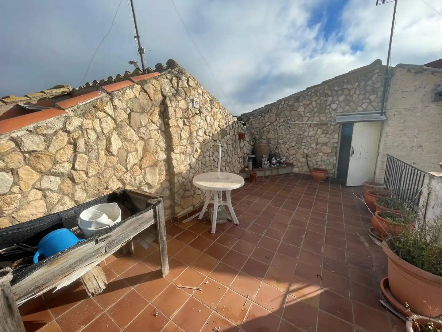 Terrassa de Finca rústica en venda en La Granadella amb Calefacció