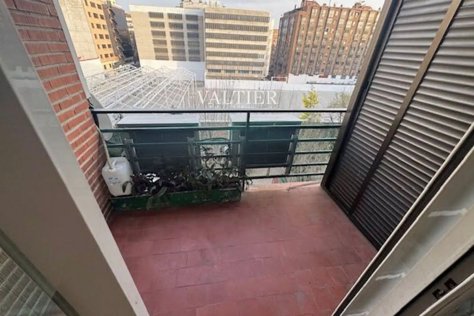 Balcony of Flat for rent in Madrid  with Air Conditioner, Heating and Terrace