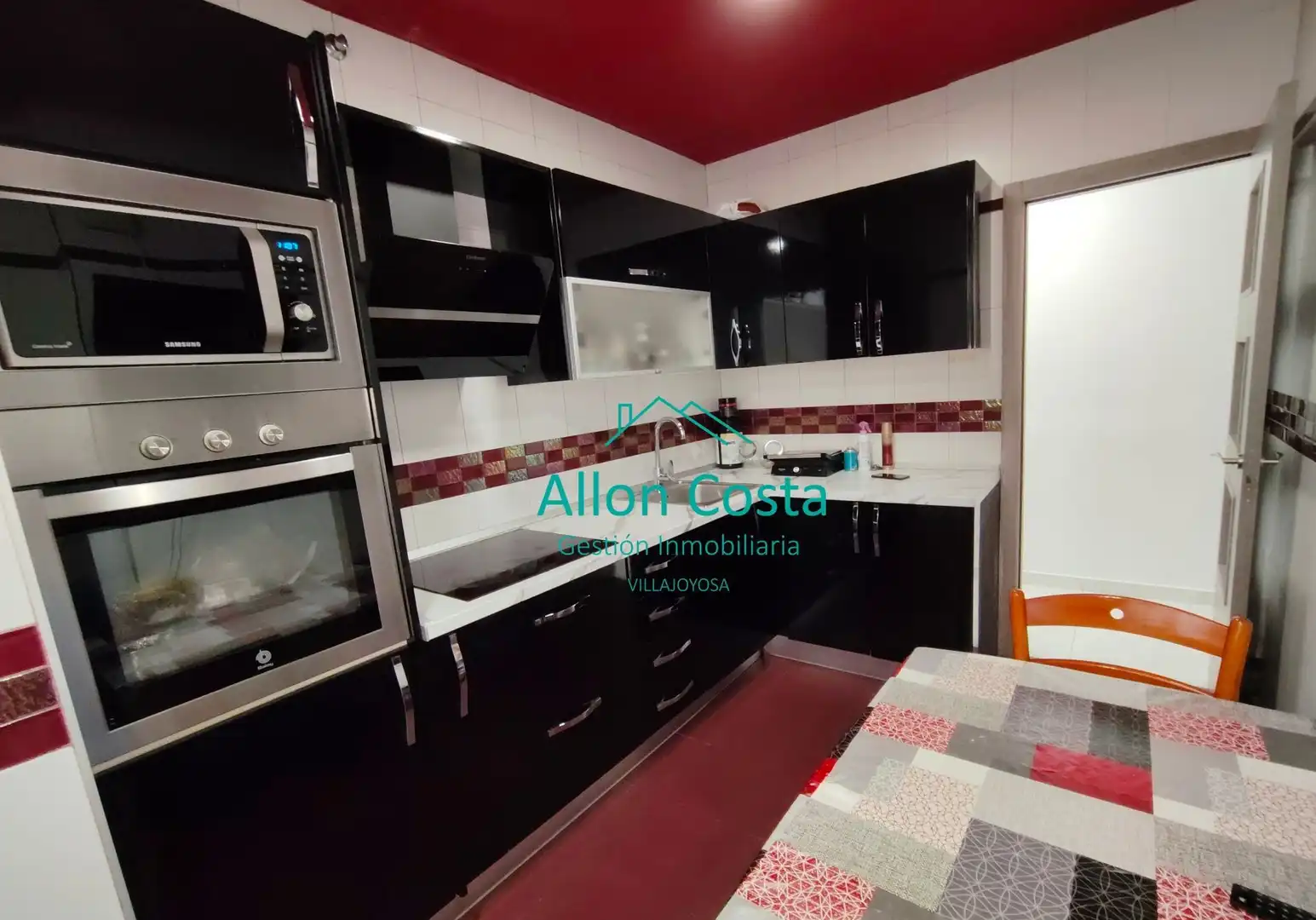 Cocina de Piso en venta en Villajoyosa / La Vila Joiosa con Terraza