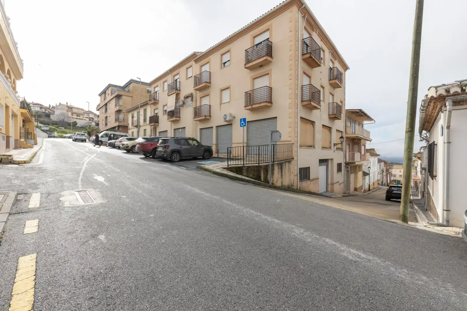 Vista exterior de Piso en venta en Güevéjar con Balcón