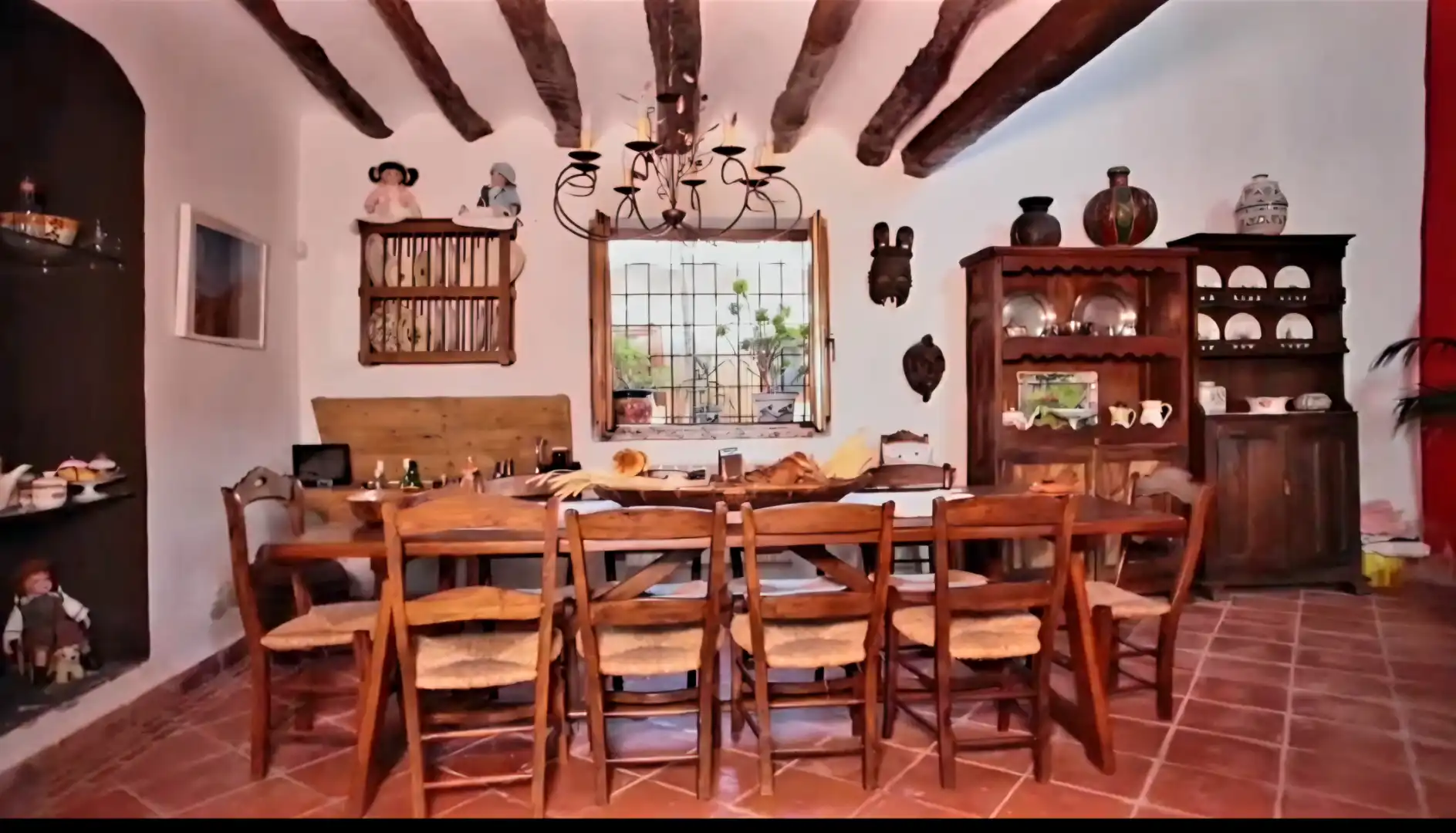 Esszimmer von Country house zum Verkauf in Vélez-Blanco mit Klimaanlage, Heizung und Privatgarten