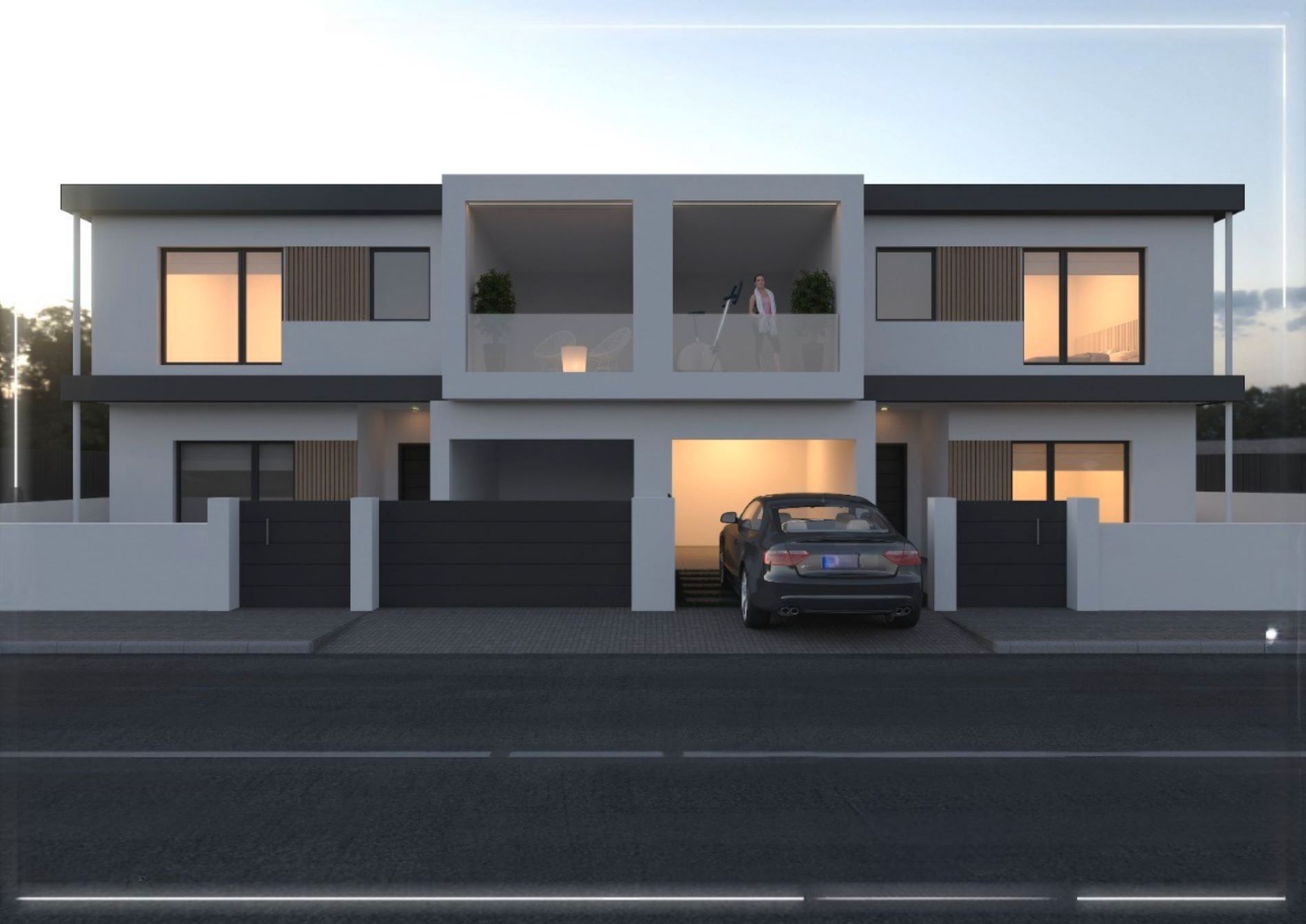 Vista exterior de Casa o xalet en venda en Ribeira amb Jardí privat, Terrassa i Traster