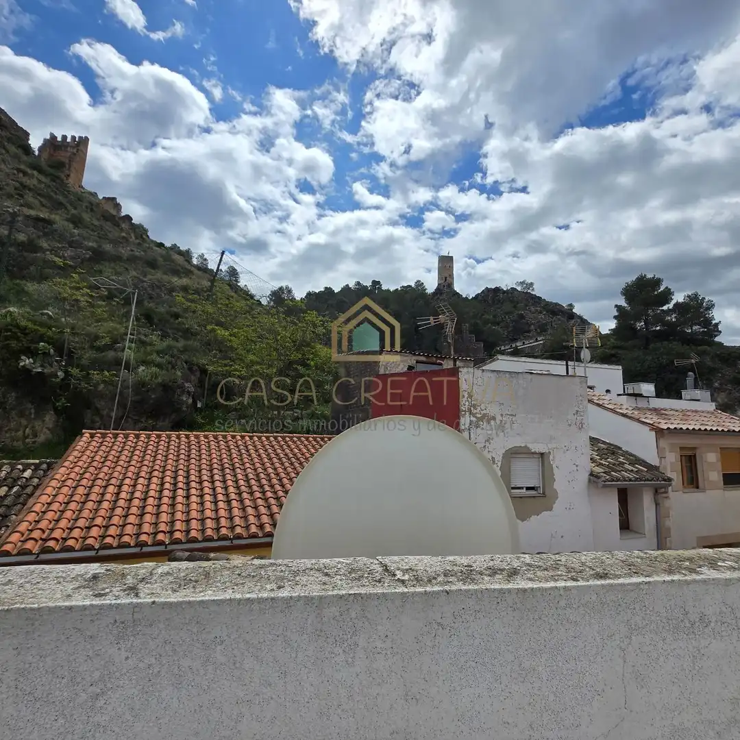 Vista exterior de Casa o xalet en venda en Mogente / Moixent amb Aire condicionat, Terrassa i Traster