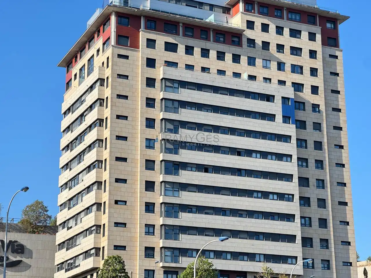 Exterior view of Flat for sale in Centro Urbano