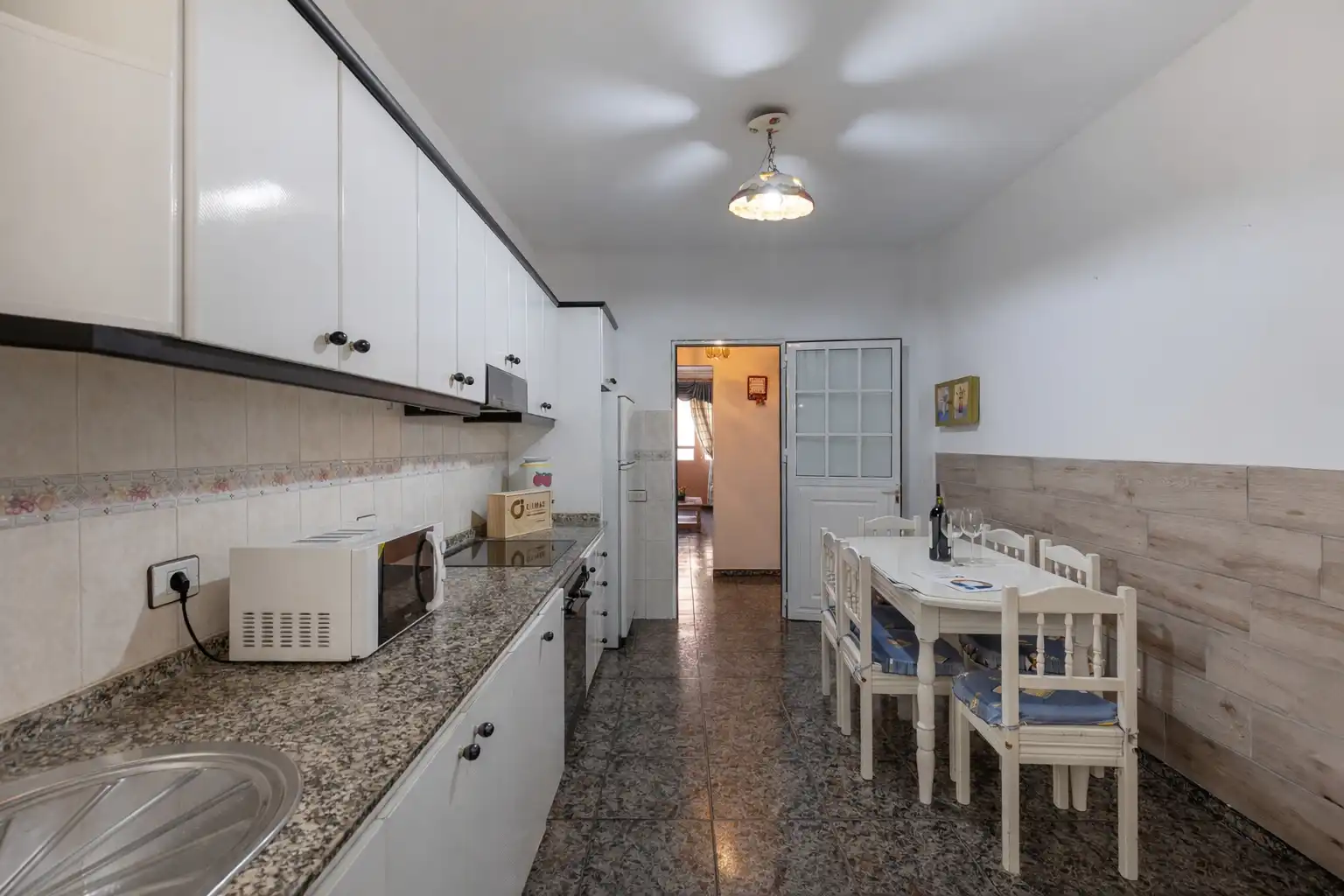 Cocina de Casa adosada en venta en Las Palmas de Gran Canaria con Terraza y Alarma