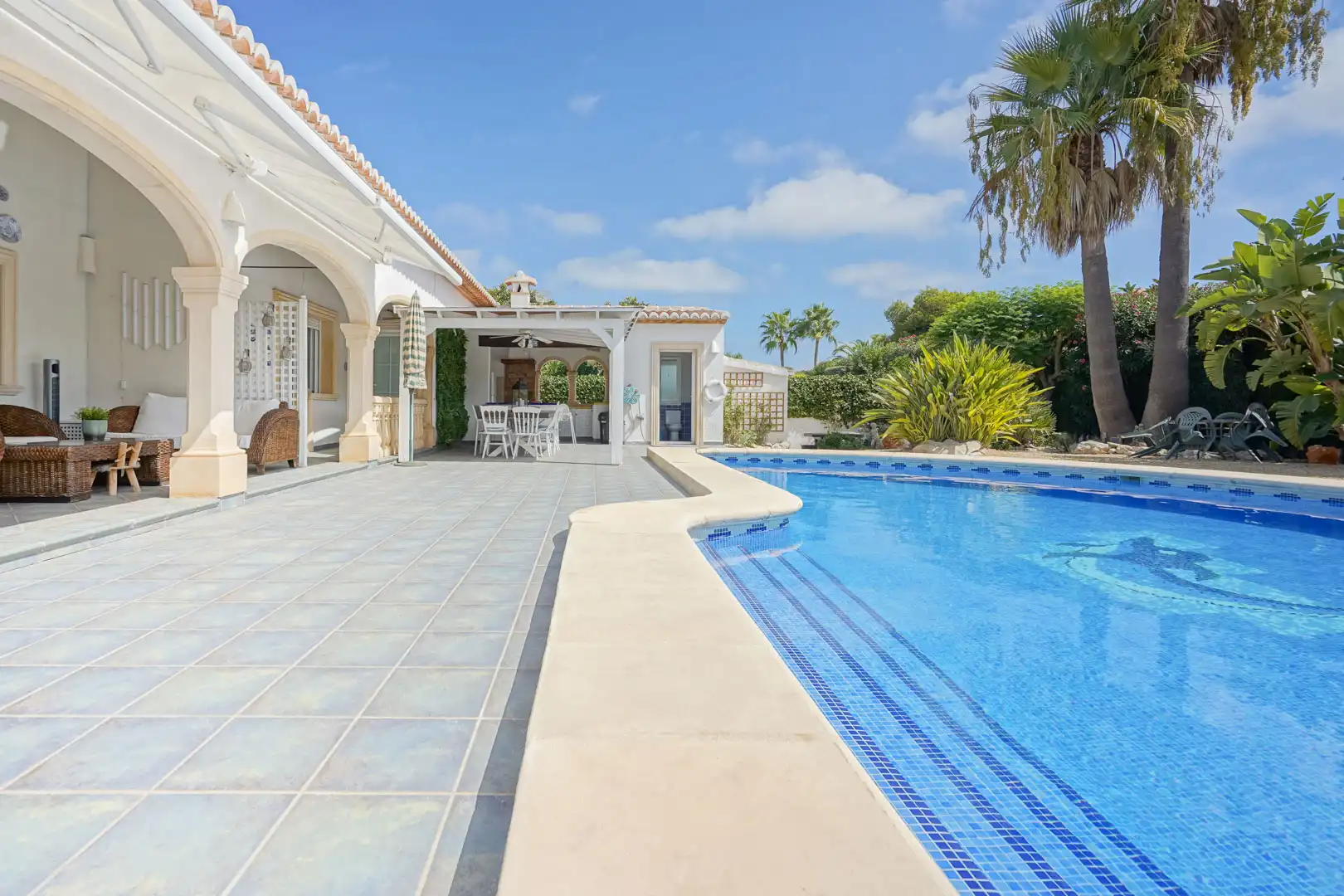 Swimming pool of Houses for sale in Jávea / Xàbia  with Heating, Terrace and Swimming Pool
