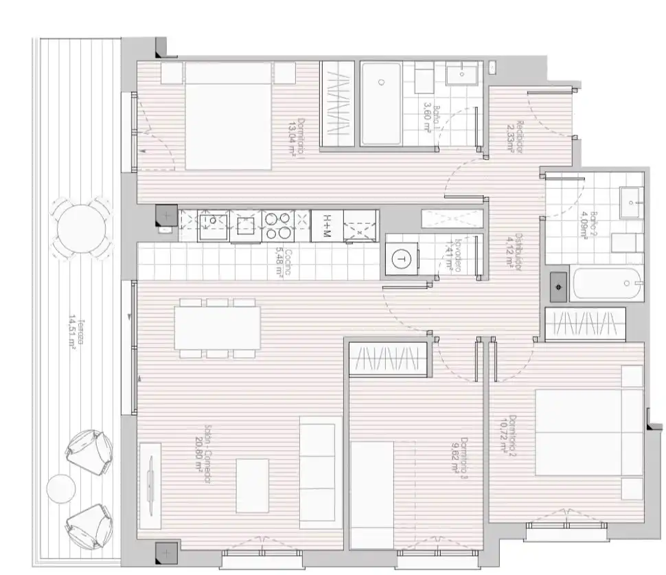 Apartament de lloguer en Marbella amb Aire condicionat, Terrassa i Traster