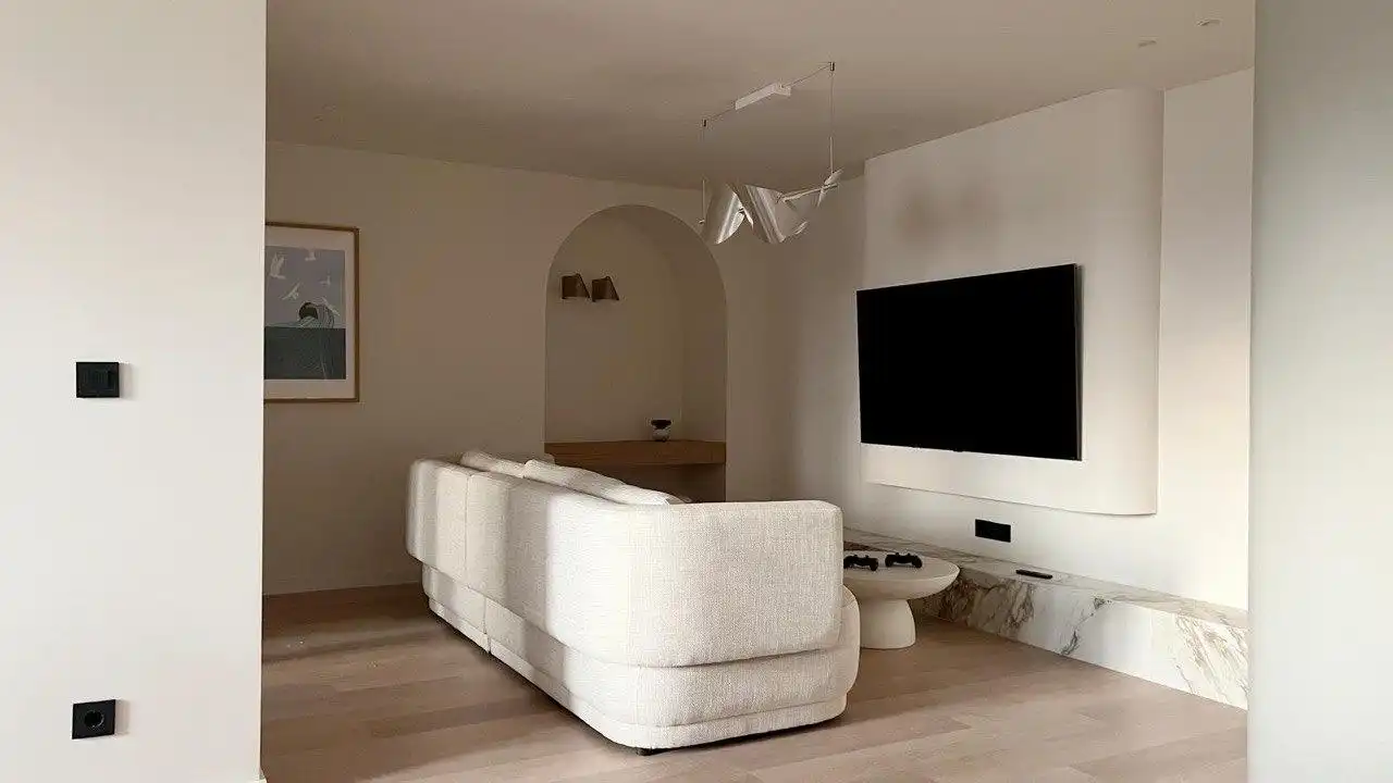 Sala d'estar de Pis de lloguer en Valencia amb Moblat i Balcó