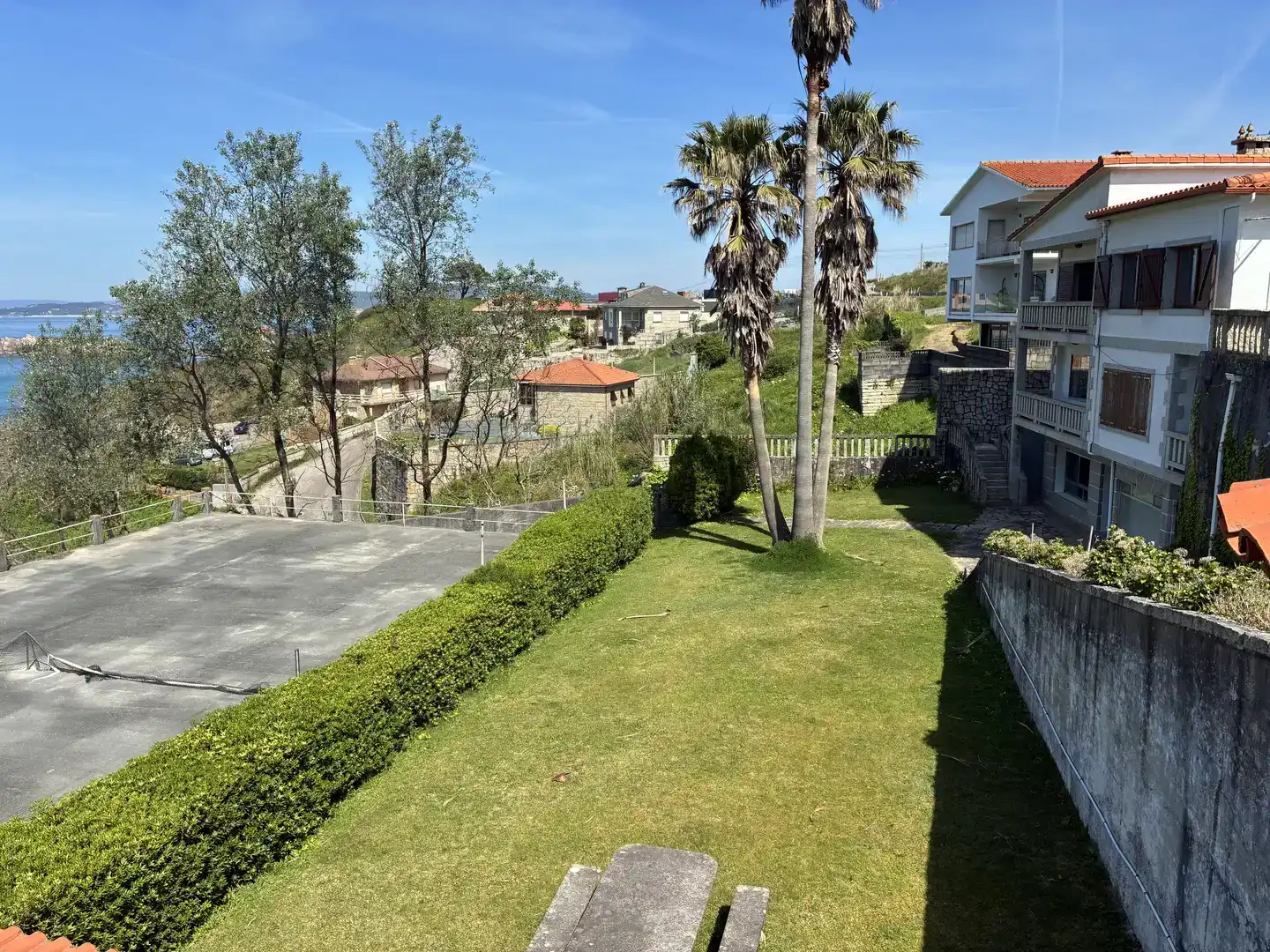 Terrassa de Casa o xalet de lloguer en Sanxenxo amb Balcó