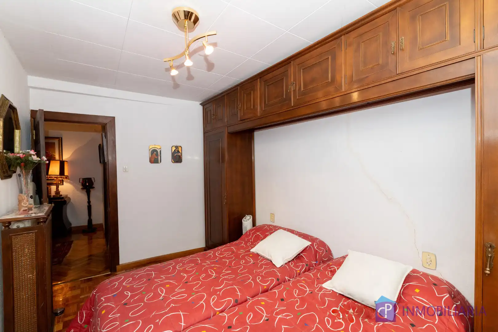 Bedroom of Flat for sale in Ateca  with Private garden, Parquet flooring and Terrace