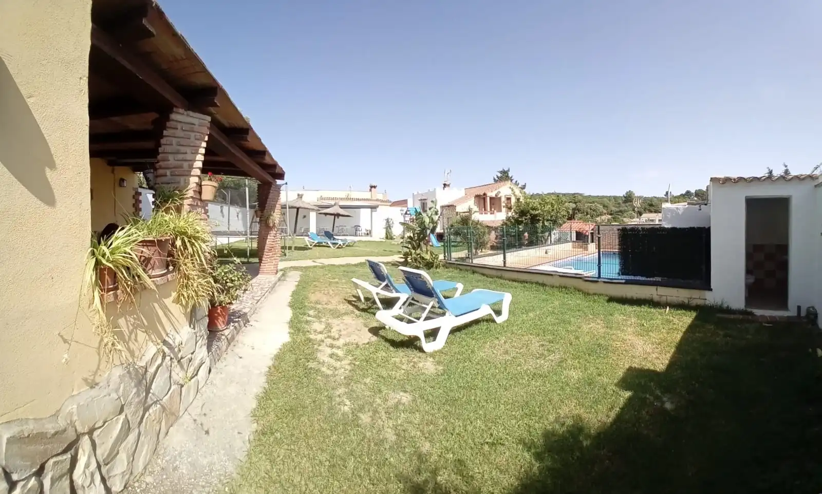 Jardín de Casa o chalet de alquiler en Barbate con Aire acondicionado, Calefacción y Jardín privado