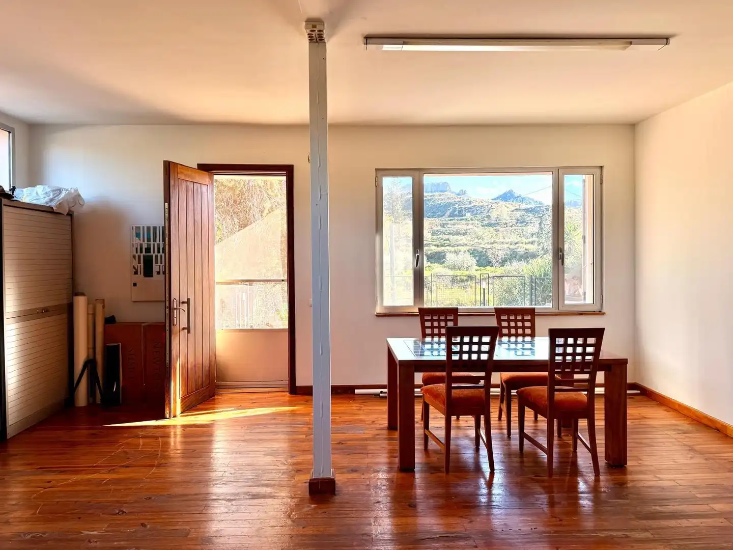 Comedor de Finca rústica en venta en Murcia con Aire acondicionado, Jardín privado y Terraza