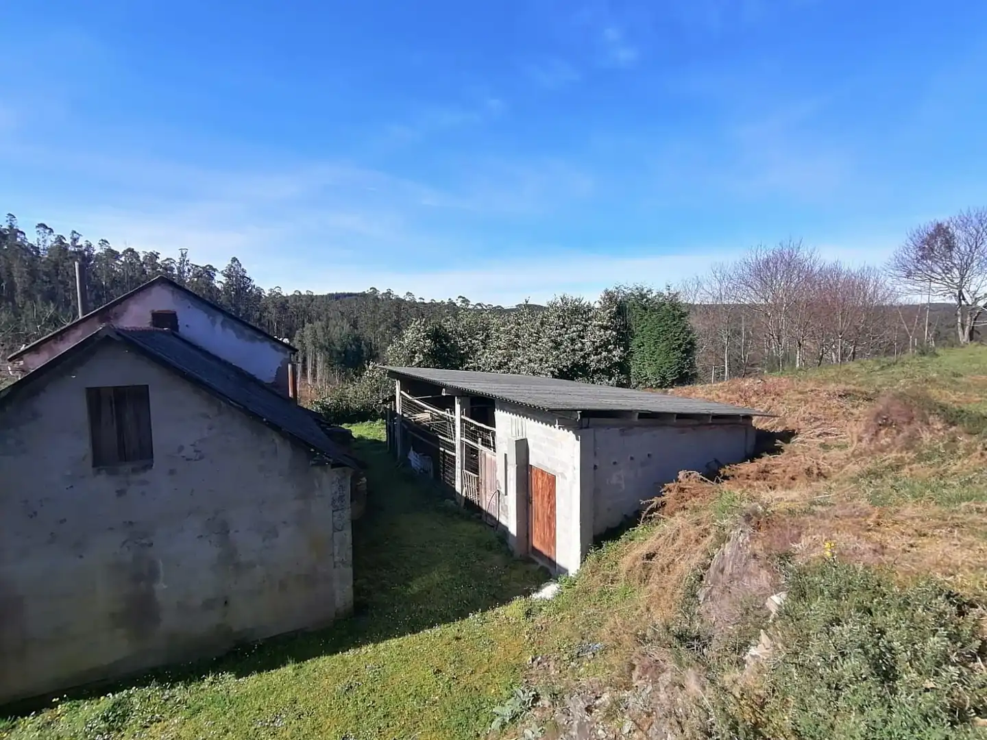 Vista exterior de Finca rústica en venda en Cerdido amb Jardí privat i Traster