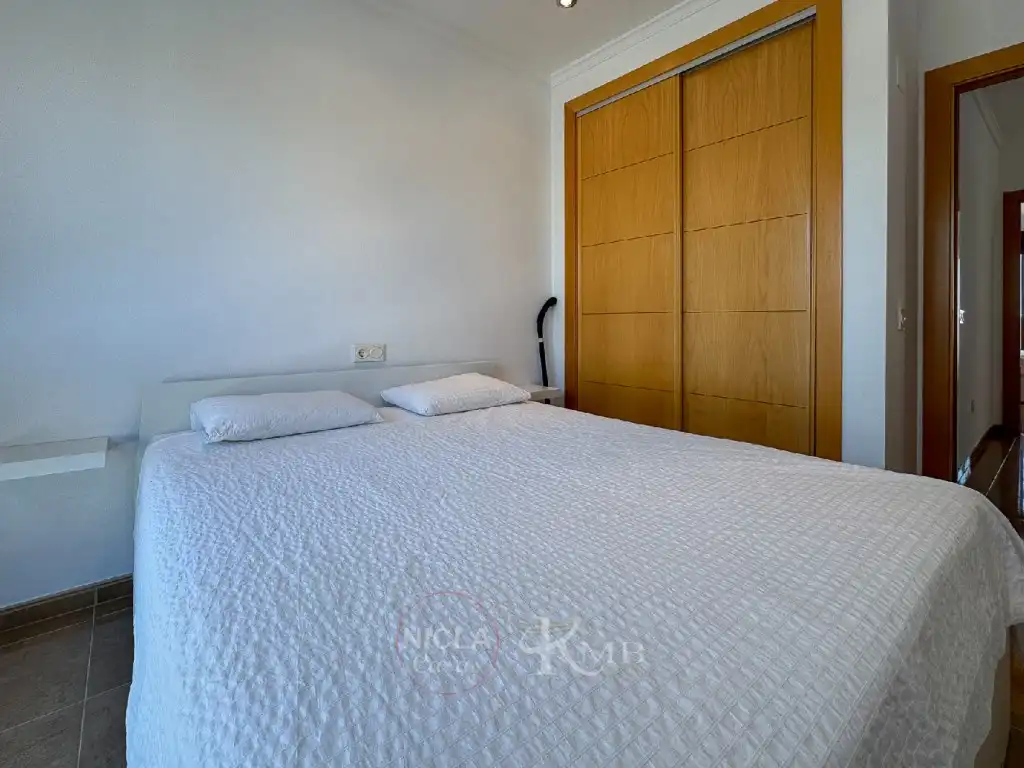 Schlafzimmer von Wohnungen zum Verkauf in Vera mit Klimaanlage, Terrasse und Möbliert