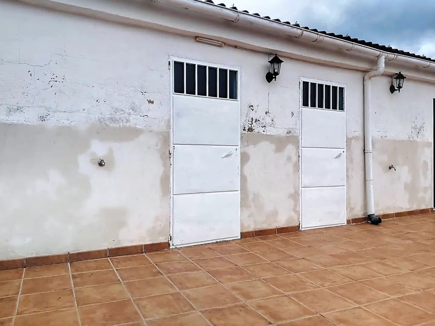 Exterior view of Flat for sale in Mancha Real  with Air Conditioner, Terrace and Storage room