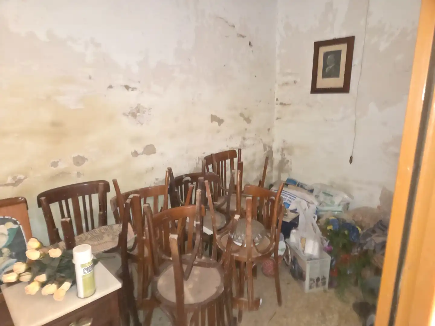 Menjador de Casa o xalet en venda en Barreiros amb Jardí privat, Traster i Moblat