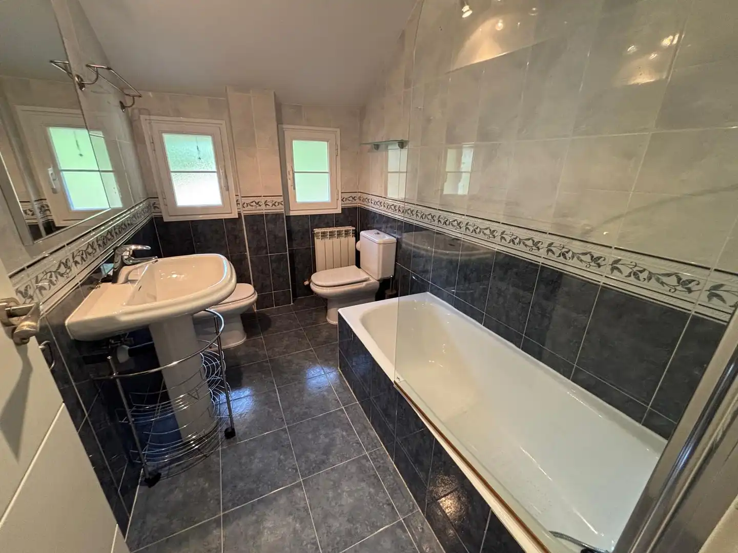 Baño de Casa o chalet en venta en Zuera con Aire acondicionado, Calefacción y Jardín privado
