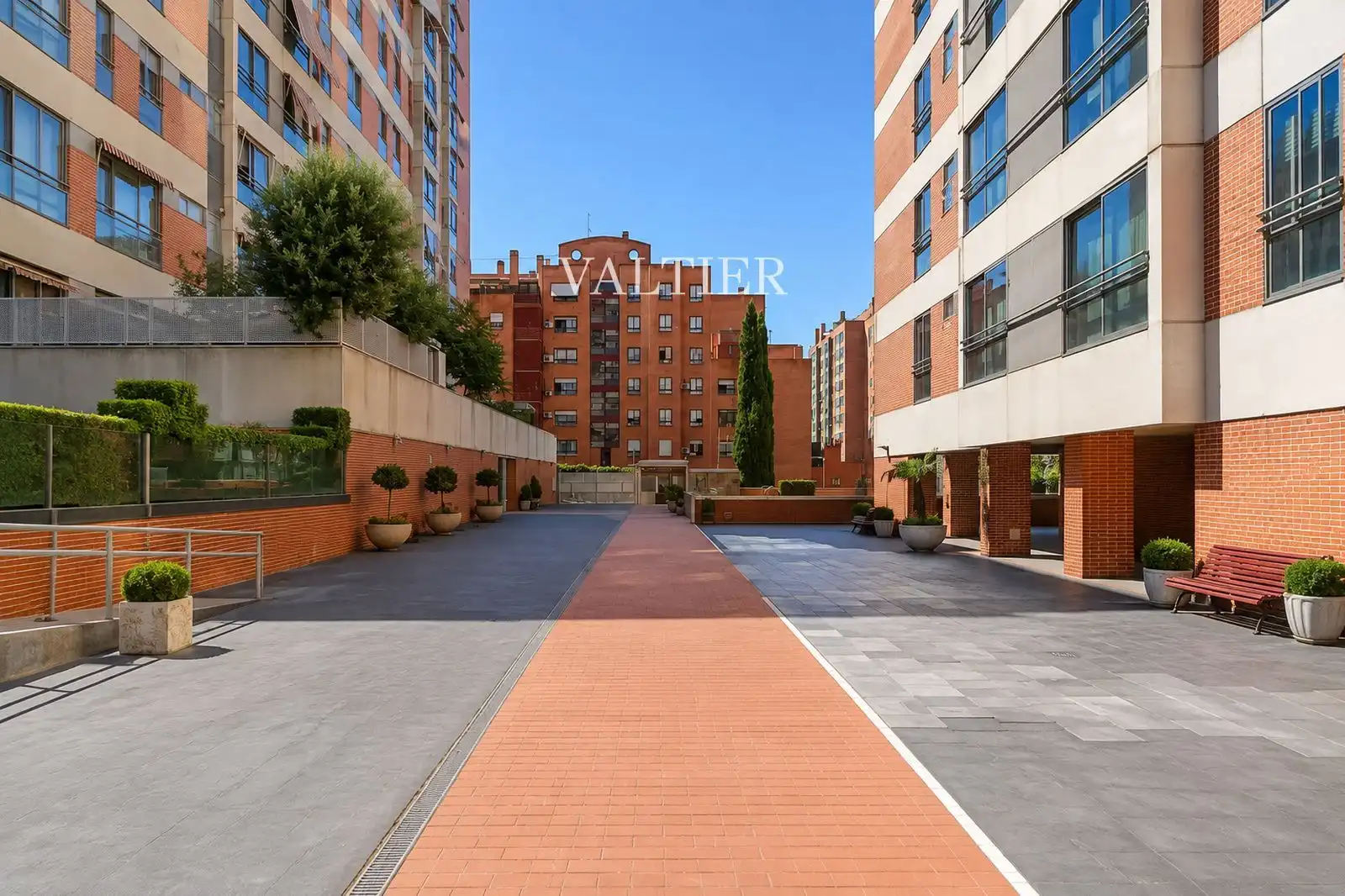 Terrace of Flat for rent in Madrid  with Air Conditioner, Terrace and Storage room