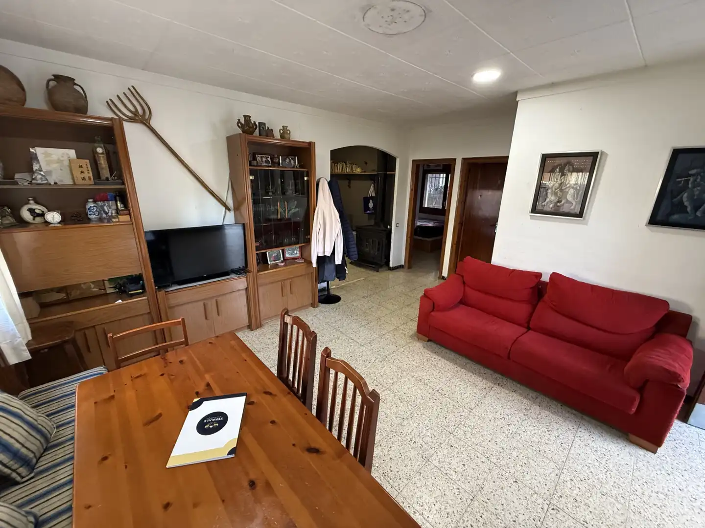 Sala d'estar de Casa o xalet en venda en Bigues i Riells del Fai amb Calefacció, Jardí privat i Traster