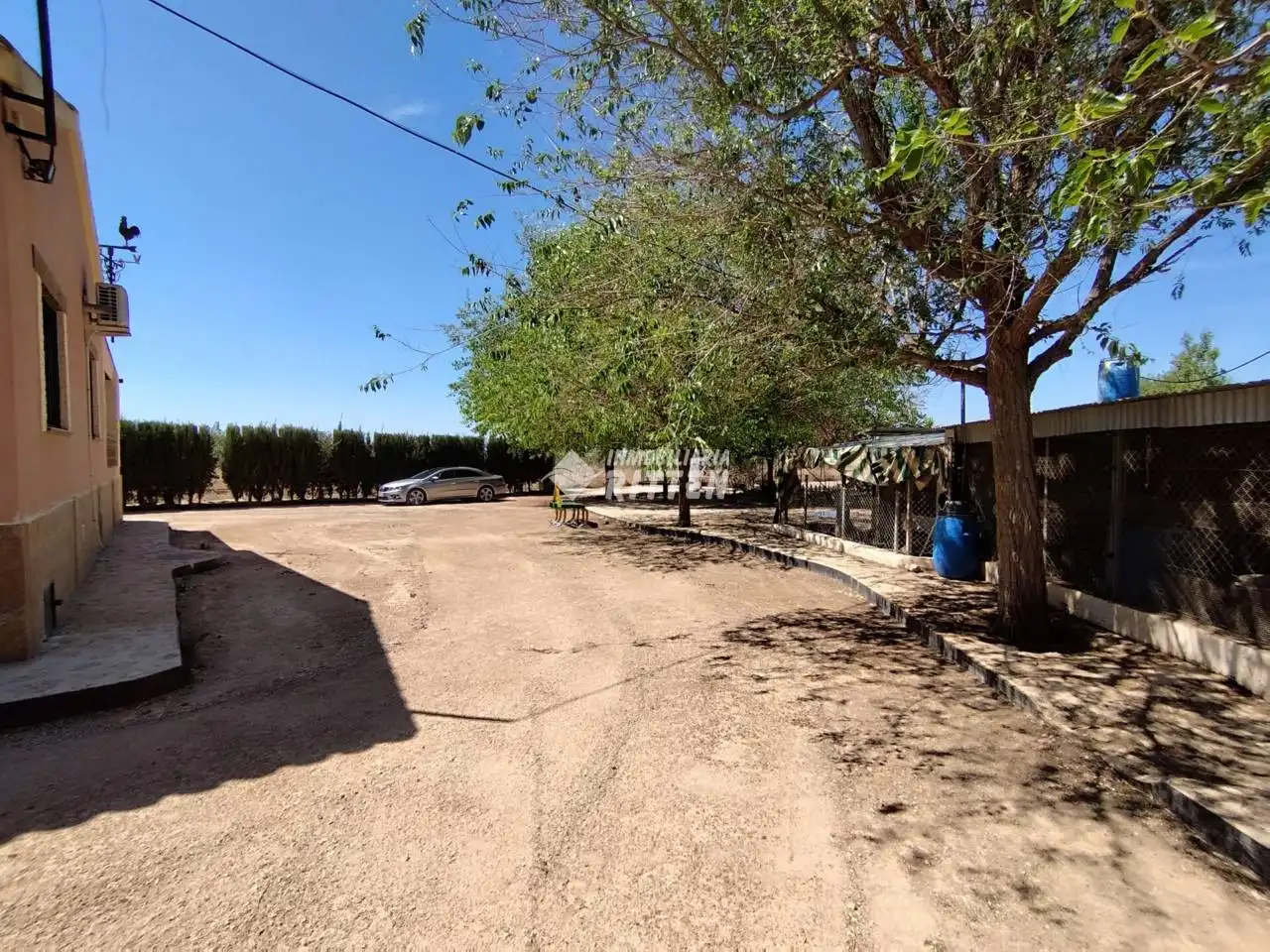 Vista exterior de Finca rústica en venda en Fuente Álamo de Murcia amb Aire condicionat, Jardí privat i Moblat