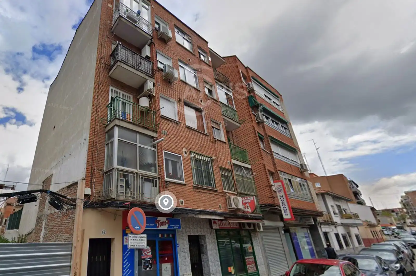 Vista exterior de Piso en venta en Móstoles