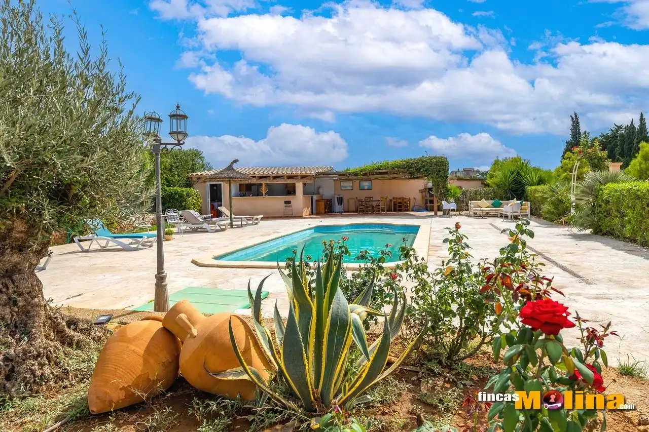 Piscina de Casa o xalet en venda en  Palma de Mallorca amb Aire condicionat, Calefacció i Jardí privat