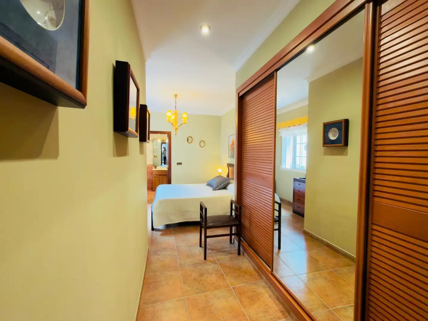 Bedroom of Houses for sale in La Granja de la Costera  with Air Conditioner